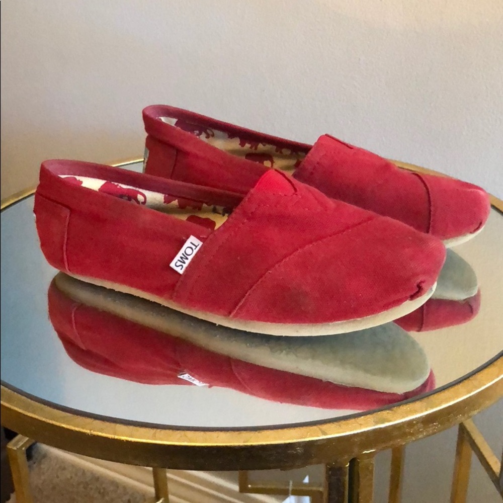 Toms slip ons